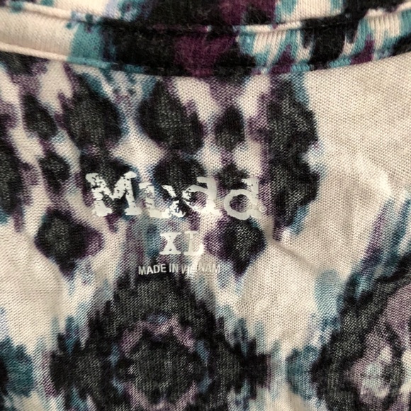 Mudd brand Super Soft T Shirt Batik Pattern-XL - Picture 2 of 7